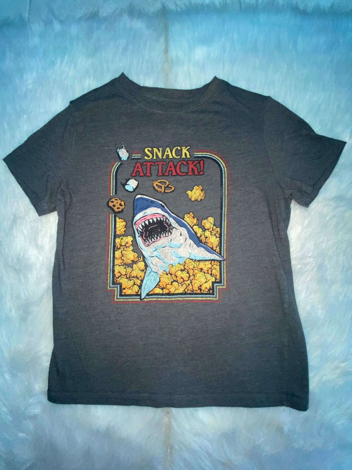 Camiseta Cat and Jack Gris con Estampado