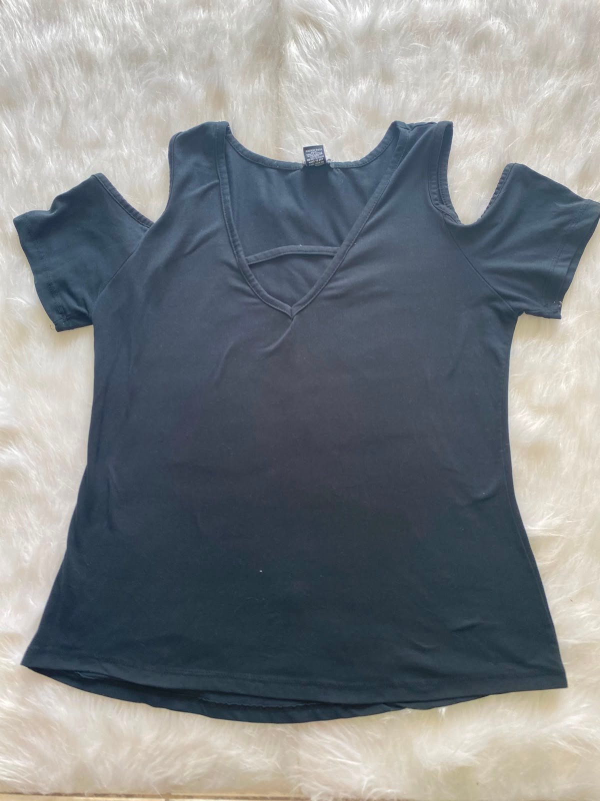 Blusa Rue 21 Negra de Algodón