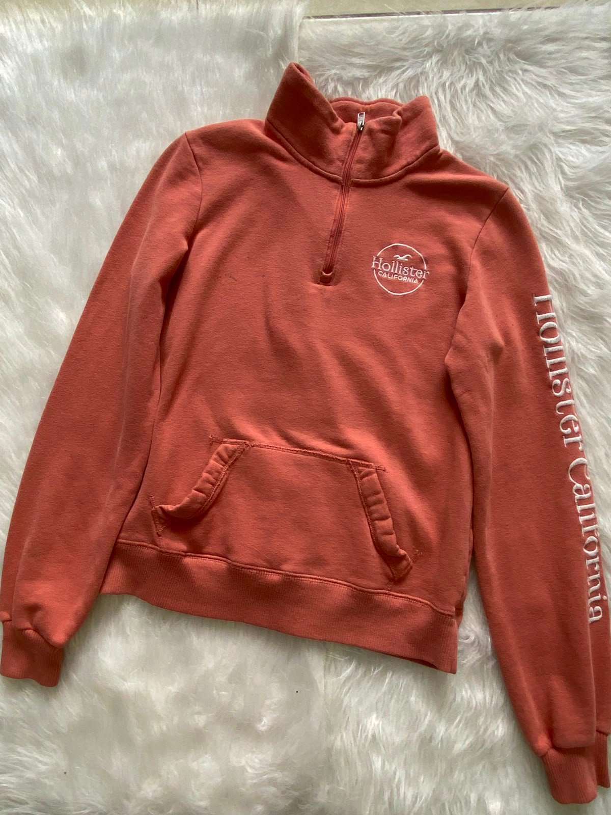 Buso Hollister Rosa con Cremallera